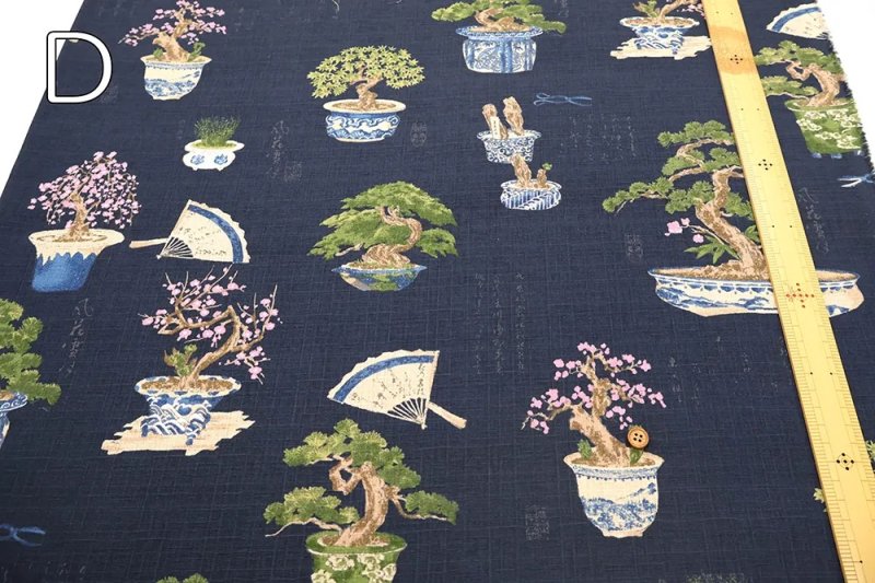 Photo6: 【日本選物｜預訂商品（約15–20日到貨）】🟡日本製｜100% 棉 薄｜盆栽｜2026年 6月 (6)