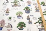Photo4: 【日本選物｜預訂商品（約15–20日到貨）】🟡日本製｜100% 棉 薄｜盆栽｜2026年 6月 (4)