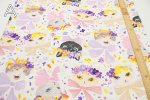 Photo4: 🐱花貓【日本選物｜預訂商品（約15–20日到貨）】🟡日本製｜100% 棉 床單厚度 噴墨印花｜「nora.」花貓 動物｜2026年 6月 (4)