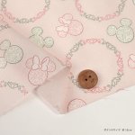 Photo5: 💖 米奇和米妮【日本選物｜預訂商品（約15–20日到貨）】🔴日本製｜100% 棉 ~ 床單厚度｜Disney Mickey Mouse & Minnie Mouse｜2026年 6月｜ (5)