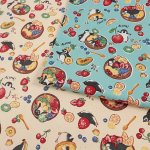 Photo2: 【日本選物｜預訂商品（約15–20日到貨）】🔴日本製｜100% 棉 ~ 牛津布｜Delicious animals 企鵝 動物 美味食物｜2026年 6月 (2)