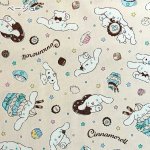Photo1: 【1米 價格】🟣🔵日本製｜💢 非 現貨｜100% 棉 ~ 牛津布｜Sanrio 玉桂狗 Cinnamoroll｜2025年 12月 (1)