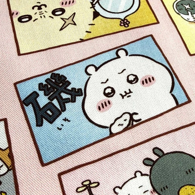 Photo1: 😍Chiikawa 吉伊卡哇【預訂商品（約15–20日到貨）】🟣日本製｜100% 棉 ~ 牛津布 數位印花｜動漫場景｜2026年 6月 (1)