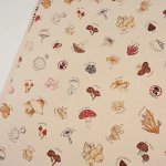 Photo6: 【日本選物｜預訂商品（約15–20日到貨）】🔴日本製｜100% 棉 ~ 牛津布｜毒蘑菇｜2026年 6月 (6)