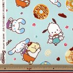 Photo3: 💕布甸狗、玉桂狗、PC狗【預訂商品（約15–20日到貨）】🟥日本製｜100% 棉 ~ 牛津布｜Sanrio Pompompurin Cinnamoroll Pochacco (3)