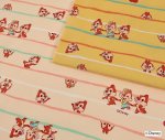Photo1: 💕Chip 'n Dale【日本選物｜預訂商品（約15–20日到貨）】🔴日本製｜100% 棉 ~ 牛津布｜Disney 奇奇蒂蒂 復古童趣｜2026年 6月 (1)