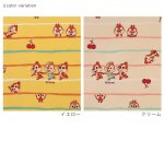Photo2: 💕Chip 'n Dale【日本選物｜預訂商品（約15–20日到貨）】🔴日本製｜100% 棉 ~ 牛津布｜Disney 奇奇蒂蒂 復古童趣｜2026年 6月 (2)