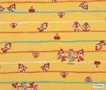 Photo6: 💕Chip 'n Dale【日本選物｜預訂商品（約15–20日到貨）】🔴日本製｜100% 棉 ~ 牛津布｜Disney 奇奇蒂蒂 復古童趣｜2026年 6月 (6)