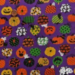 Photo3: 🎃 HALLOWEEN【日本選物｜預訂商品（約 20 日到貨）】🟤日本製｜100% 棉 床單厚度｜萬聖節、幽靈、黑貓、糖果、南瓜｜2026年 6月 (3)