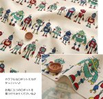Photo2: 🤖機械人【日本選物｜預訂商品（約 20 日到貨）】🟤日本製｜100% 棉 床單厚度｜童趣與復古感 活潑感十足 男孩子方向｜2026年 6月 (2)