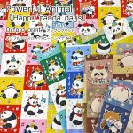 Photo1: 🐼 百變貓熊造型【日本選物｜預訂商品（約約 20 日到貨）】🟤日本製｜100% 棉 ~ 牛津布｜繽紛格子拼接 獨特的變裝貓熊 動物｜2026年 7月 (1)