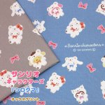 Photo1: 💕Hello Kitty、My Melody、布甸狗、玉桂狗、Kuromi【預訂商品（約 20日到貨）】🟤日本製｜100% 棉 ~ 牛津布｜Sanrio 經典角色們集體換上毛茸茸的白熊裝💖可愛活潑｜2026年 7月 (1)