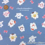 Photo5: 💕Hello Kitty、My Melody、布甸狗、玉桂狗、Kuromi【預訂商品（約 20日到貨）】🟤日本製｜100% 棉 ~ 牛津布｜Sanrio 經典角色們集體換上毛茸茸的白熊裝💖可愛活潑｜2026年 7月 (5)