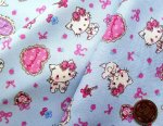 Photo2: 💕Charmmykitty【預訂商品（約 20日到貨）】🔵日本製｜100% 棉 ~ 牛津布｜Sanrio Hello Kitty 嗰隻貓 日系夢幻風格 活潑可愛｜2026年 7月 (2)