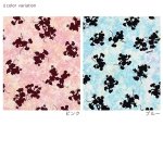 Photo2: 💕Micky & Minnie Mouse【預訂商品（約 20日到貨）】🔴日本製｜100% 棉 ~ 牛津布｜Disney Mickey & Minnie Mouse 迪士尼米奇與米妮剪影 柔和、復古 ｜2026年 7月 (2)