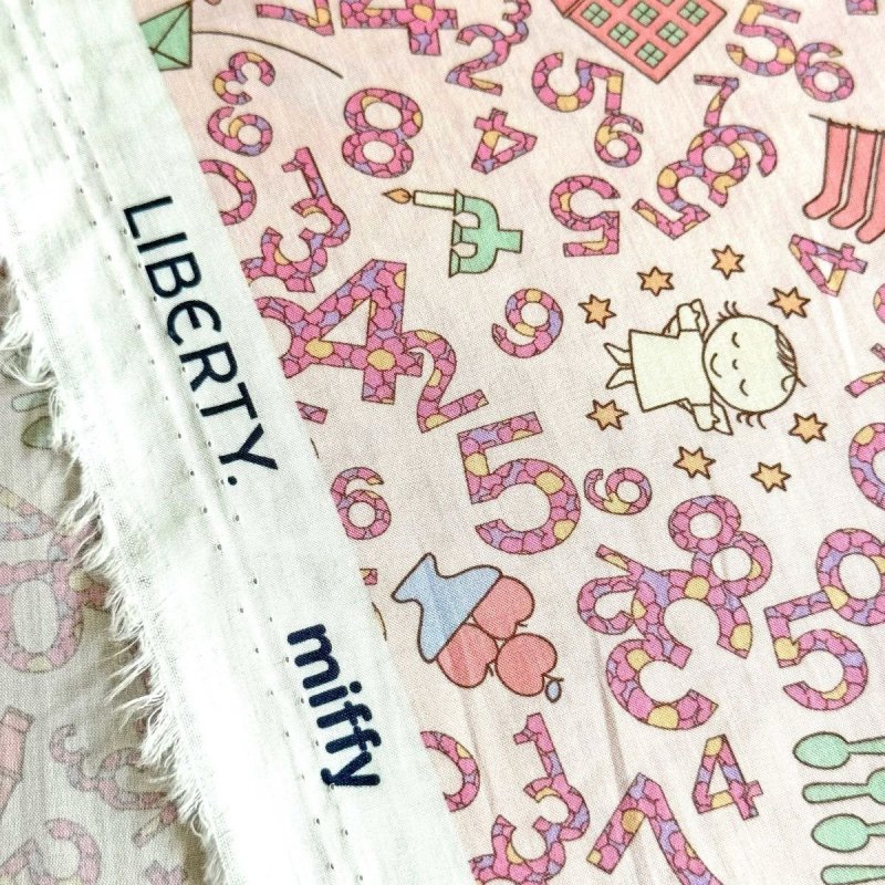Photo7: Counting🐰Miffy【預訂商品（約 20日到貨）】🟣日本製｜表面壓上了一層薄薄的 PVC 膠膜、啞光/霧面、底布100% 純棉 Lawn 布料｜⭐米菲計數⭐蠟燭、蘋果、襪子、湯匙和風箏｜2026年 7月 (7)