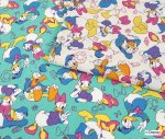 Photo1: 💕Donald Duck & Daisy Duck【預訂商品（約 20日到貨）】🔴日本製｜100% 棉 ~ 牛津布｜Disney 唐老鴨 & 黛絲 情侶互動、雪糕、蝴蝶結、眼鏡  ｜2026年 7月 (1)