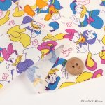 Photo3: 💕Donald Duck & Daisy Duck【預訂商品（約 20日到貨）】🔴日本製｜100% 棉 ~ 牛津布｜Disney 唐老鴨 & 黛絲 情侶互動、雪糕、蝴蝶結、眼鏡  ｜2026年 7月 (3)