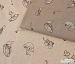 Photo1: 💕Winnie The Pooh【預訂商品（約 20日到貨）】🔴日本製｜85%棉 15%麻 : 透氣乾爽、扎實耐磨｜Disney 小熊維尼 Piglet 經典復古插畫風格｜2026年 8月 (1)