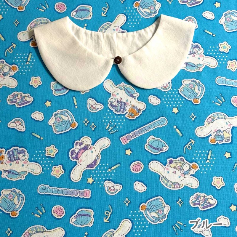 Photo3: 💕Cinnamoroll【預訂商品（約 20日到貨）】🔵日本製｜100% 棉 ~ 牛津布｜Sanrio 玉桂狗 學院風｜2026年 8月 (3)