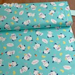 Photo4: 💕Pochacco【預訂商品（約 20日到貨）】🔵日本製｜100% 棉 ~ 牛津布｜Sanrio 帕恰狗 PC狗 日系軟萌的風格 水果風｜2026年 8月 (4)