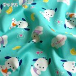 Photo6: 💕Pochacco【預訂商品（約 20日到貨）】🔵日本製｜100% 棉 ~ 牛津布｜Sanrio 帕恰狗 PC狗 日系軟萌的風格 水果風｜2026年 8月 (6)