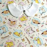 Photo3: 💕Pokémon【預訂商品（約 20日到貨）】🟣日本製｜100% 棉 ~ 牛津布｜Pokémon 寵物小精靈 寶可夢 比卡超 Pikachu 伊布 Eevee 謎擬Q Mimikyu 🍬可愛的甜點與糖果圖案｜2026年 8月 (3)