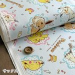 Photo7: 💕Pokémon【預訂商品（約 20日到貨）】🟣日本製｜100% 棉 ~ 牛津布｜Pokémon 寵物小精靈 寶可夢 比卡超 Pikachu 伊布 Eevee 謎擬Q Mimikyu 🍬可愛的甜點與糖果圖案｜2026年 8月 (7)