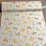 Photo4: 💕Pokémon【預訂商品（約 20日到貨）】🟣日本製｜100% 棉 ~ 牛津布｜Pokémon 寵物小精靈 寶可夢 比卡超 Pikachu 伊布 Eevee 謎擬Q Mimikyu 🍬可愛的甜點與糖果圖案｜2026年 8月 (4)