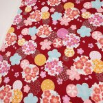 Photo8: 🌸 櫻花【日本選物｜預訂商品（約20日到港）】🔴日本製｜100% 棉 薄 十字織棉布｜櫻花、梅花以及傳統幾何圓形花紋｜2026年 8月 (8)