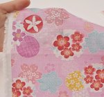 Photo4: 🌸 櫻花【日本選物｜預訂商品（約20日到港）】🔴日本製｜100% 棉 薄 十字織棉布｜櫻花、梅花以及傳統幾何圓形花紋｜2026年 8月 (4)