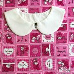 Photo3: 💕MY MELODY【預訂商品（約 20日到貨）】🟣日本製｜100% 棉 ~ 牛津布｜Sanrio 美樂蒂照鏡子 氣球 可愛復古圖案｜2026年 8月 (3)