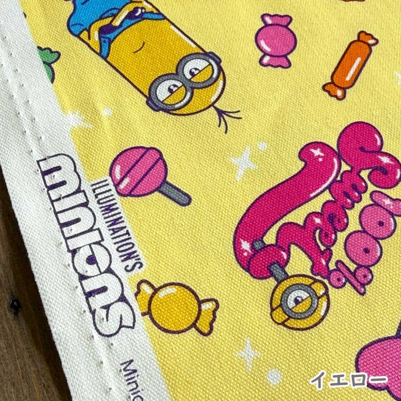 Photo1: 💕Minions【預訂商品（約 20日到港）】🟣日本製｜100% 棉 ~ 牛津布｜迷你兵團 糖果｜2026年 8月