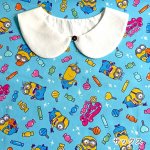Photo4: 💕Minions【預訂商品（約 20日到港）】🟣日本製｜100% 棉 ~ 牛津布｜迷你兵團 糖果｜2026年 8月 (4)