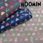Photo1: 💕Little My【預訂商品（約 20日到港）】🔵日本製｜絎縫 車棉布｜MOOMIN × 河東梨香 小美 阿美 小不點 幾何三角 帶有精緻的銀色亮粉細節｜2026年 9月 (1)