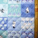 Photo3: 💕姆明【預訂商品（約 20日到港）】🔵日本製｜絎縫 車棉布｜MOOMIN × 河東梨香 森林與花朵之間 拼布風｜2026年 9月 (3)