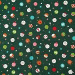 Photo4: 🎄Christmas【日本選物｜預訂商品（約 20 日到港）】🔴日本製｜100% 棉 床單厚度｜聖誕節 波點 貓咪 雪人 馴鹿 聖誕帽與星星｜2026年 9月 (4)