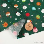 Photo5: 🎄Christmas【日本選物｜預訂商品（約 20 日到港）】🔴日本製｜100% 棉 床單厚度｜聖誕節 波點 貓咪 雪人 馴鹿 聖誕帽與星星｜2026年 9月 (5)