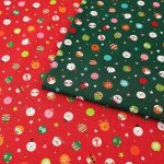 Photo1: 🎄Christmas【日本選物｜預訂商品（約 20 日到港）】🔴日本製｜100% 棉 床單厚度｜聖誕節 波點 貓咪 雪人 馴鹿 聖誕帽與星星｜2026年 9月 (1)
