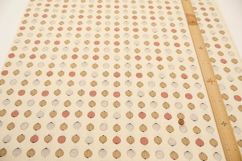 Photo2: 🇯🇵 蔬菜【日本選物｜預訂商品（約 20日到港）】🔴日本製｜100% 棉 薄 多臂織法｜京野菜 洋蔥｜2026年 9月 (2)