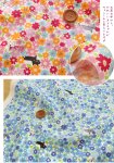 Photo2: 💕Cotton Kobayashi【日本選物｜預訂商品（約 20日到港）】🟤日本製｜100% 棉 "Broadcloth / 府綢" 偏薄、輕盈 摸起來平滑、細緻且親膚｜花畑貓 動物 花海｜2026年 9月 (2)