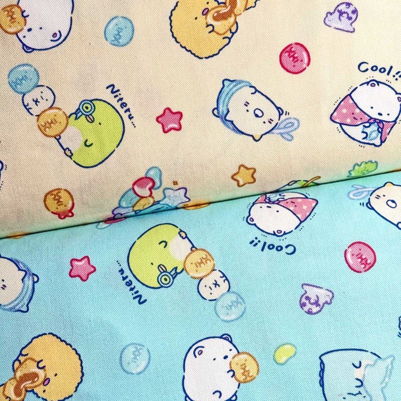 Photo1: 💕Sumikko Gurashi【預訂商品（約 20日到港）】🟣日本製｜100% 棉 ~ 牛津布｜角落生物 / 角落小夥伴｜2026年 9月 (1)