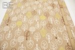 Photo3: 🌴森林【日本選物｜預訂商品（約 20 日到港）】🟡日本製｜100% 棉 牛津布｜日式北歐風 Japandi Style 樹木與葉子｜2026年 9月 (3)