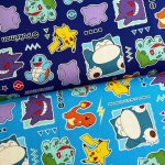 Photo1: 💕Pokémon【預訂商品（約 20日到港）】🟣日本製｜100% 棉 ~ 牛津布｜第一世代經典寶可夢 比卡超 卡比獸  小火龍｜2026年 10月 (1)