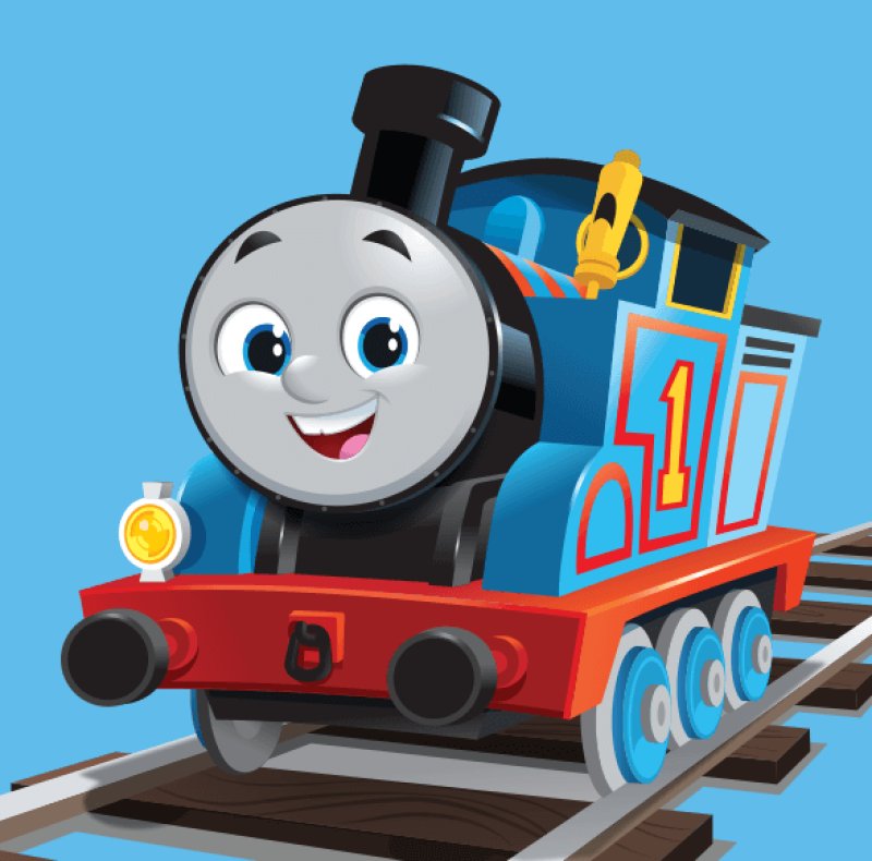 Photo3: 🚊Thomas & Friends【預訂商品（約 20日到港）】🟣日本製｜100% 棉 ~ 牛津布｜湯瑪士小火車 日系復古風 可愛火車頭與數字｜2026年 10月