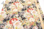 Photo6: 🇯🇵大牡丹【日本選物｜預訂商品（約 20 日到港）】🟡日本製｜100% 棉 床單厚度｜和風 日式 日系友禅風 Yuzen 大花圖案 牡丹、菊、藤花、蝴蝶｜2026年 10月 (6)