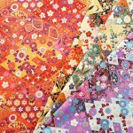 Photo2: 🇯🇵友禅千代紙風圖騰【日本選物｜預訂商品（約 20 日到港）】🟡日本製｜100% 棉 床單厚度｜和風 日式 日系幾何拼接 櫻花 梅花 流水及龜甲紋飾｜2026年 10月 (2)