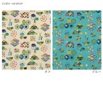 Photo2: 🇯🇵茶道【日本選物｜預訂商品（約 20 日到港）】🔴日本製｜100% 棉 床單厚度｜和風 日式 現代和風 菓子 古典幾何紋樣｜2026年 10月 (2)