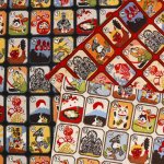 Photo2: 🇯🇵 民俗圖案【日本選物｜預訂商品（約 20日到港）】🟢日本製｜100% 棉 薄 多臂織法｜伊呂波歌留多 招財貓、達摩、富士山、大佛、赤鬼｜2026年 10月 (2)