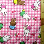 Photo2: 🐰Miffy【預訂商品（約 20日到港）】🔵日本製｜絎縫 車棉布｜Miffy & Friends Melanie 小熊 櫻桃 格紋｜2026年 10月 (2)